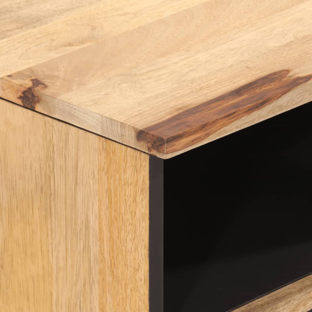 Tv Skříňka 70 X 33 X 46 Cm Masivní Mangovníkové Dřevo