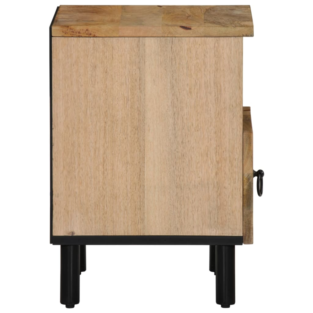 Noční Stolky 2 Ks 40 X 33 X 46 Cm Masivní Mangovníkové Dřevo