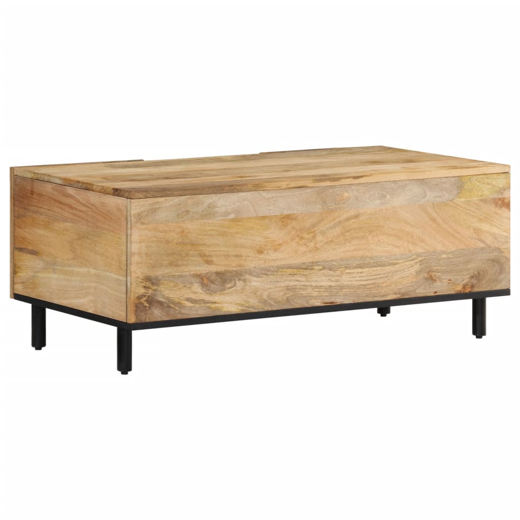 Konferenční Stolek 100 X 54 X 40 Cm Masivní Mangovníkové Dřevo