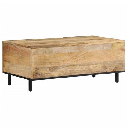 Konferenční Stolek 100 X 54 X 40 Cm Masivní Mangovníkové Dřevo