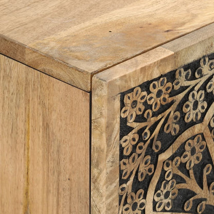Tv Skříňka 105X33X46 Cm Masivní Mangovníkové Dřevo