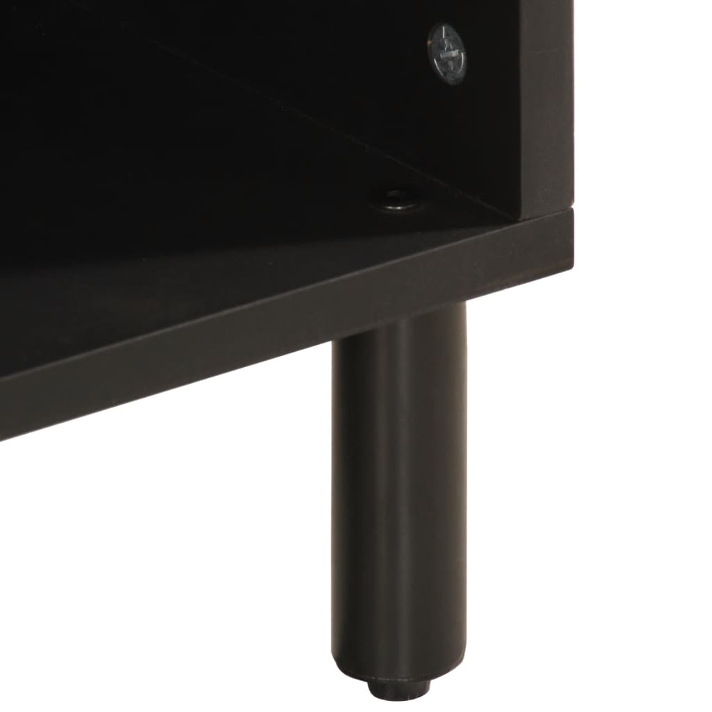 Tv Skříňka 80 X 31 X 46 Cm Masivní Mangovníkové Dřevo