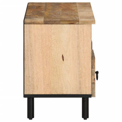 Tv Skříňka 100 X 33 X 46 Cm Masivní Mangovníkové Dřevo