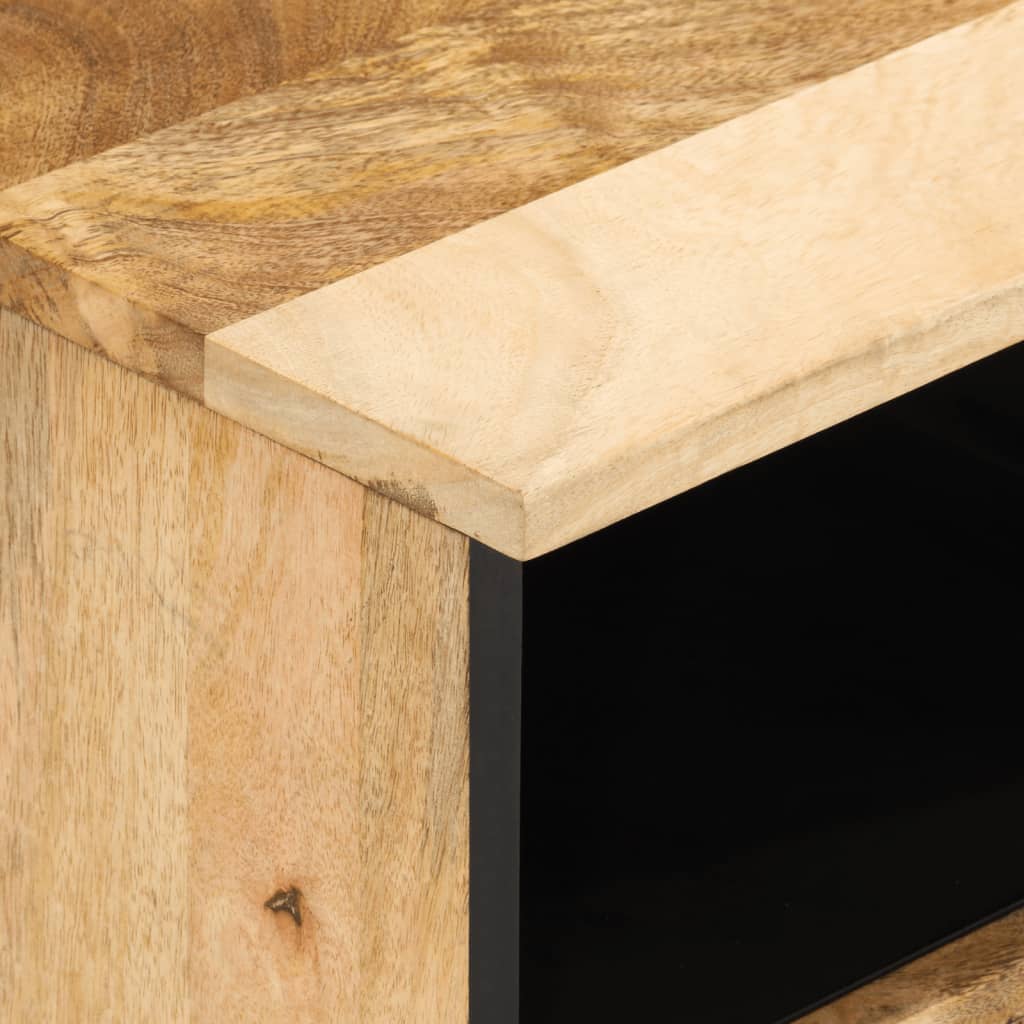 Tv Skříňka 100 X 33 X 46 Cm Masivní Mangovníkové Dřevo