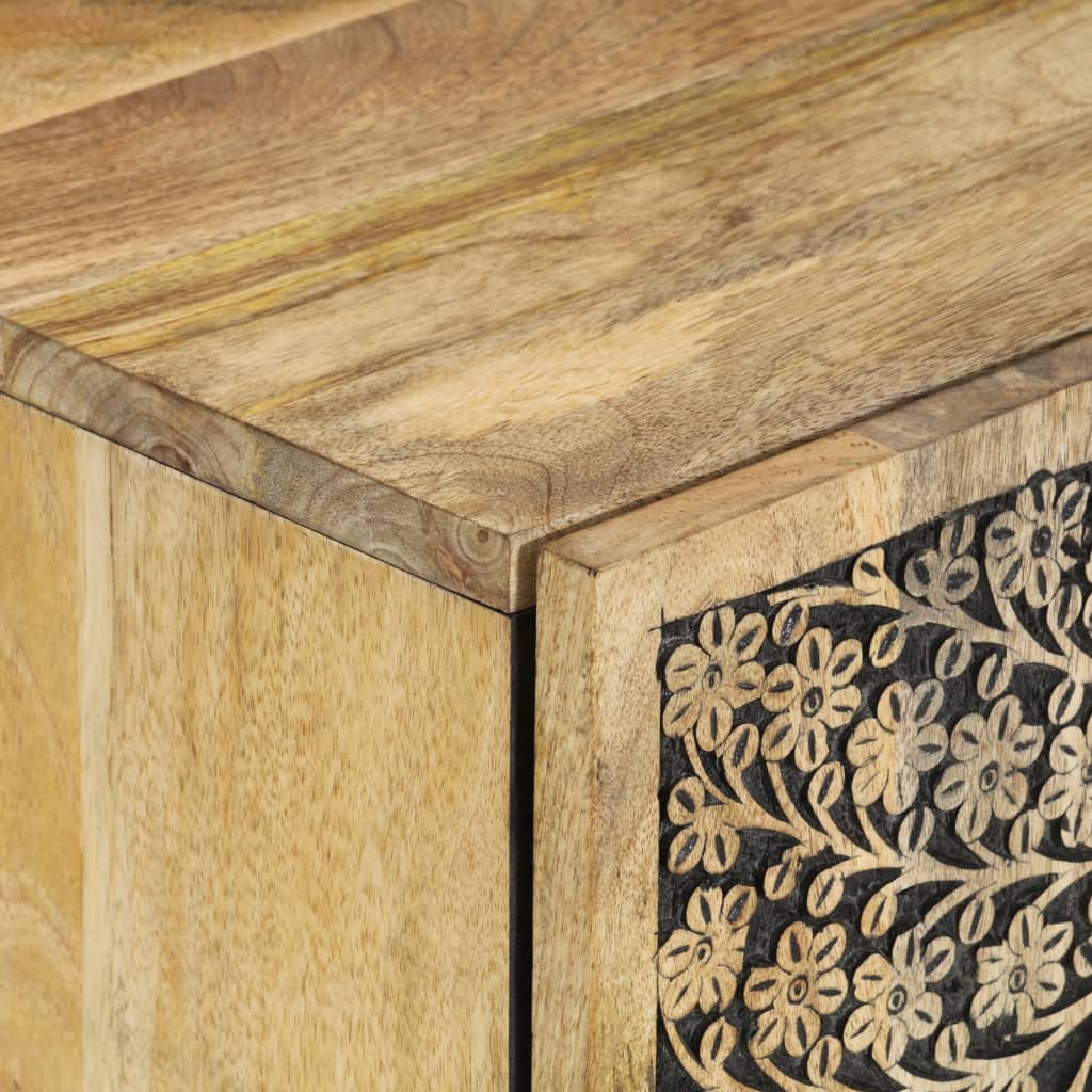 Koupelnová Skříňka Pod Umyvadlo 62X33X58 Cm Masivní Mangovník