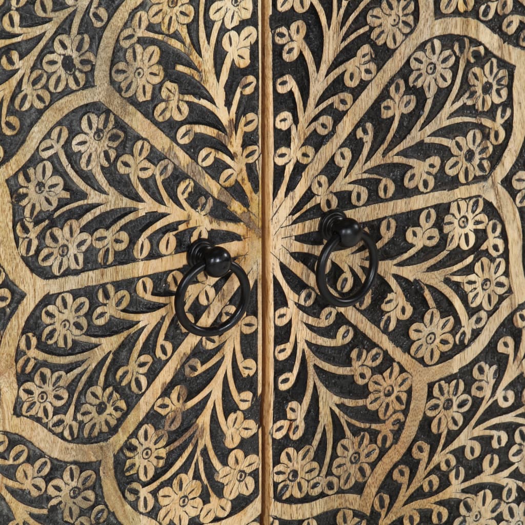 Koupelnová Skříňka Pod Umyvadlo 62X33X58 Cm Masivní Mangovník