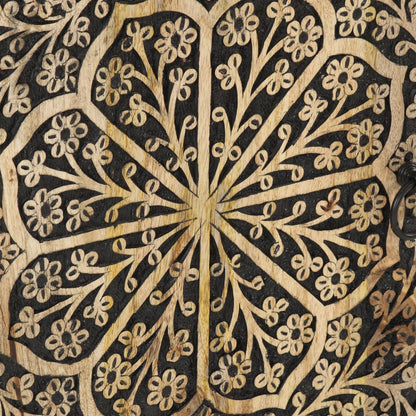 Koupelnová Skříňka 38 X 33 X 58 Cm Masivní Mangovníkové Dřevo