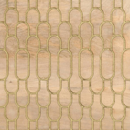 Noční Stolky 2 Ks 40 X 33 X 46 Cm Masivní Mangovníkové Dřevo