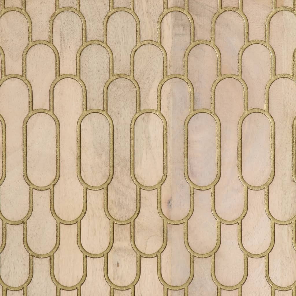 Tv Skříňka 105X33X46 Cm Masivní Mangovníkové Dřevo