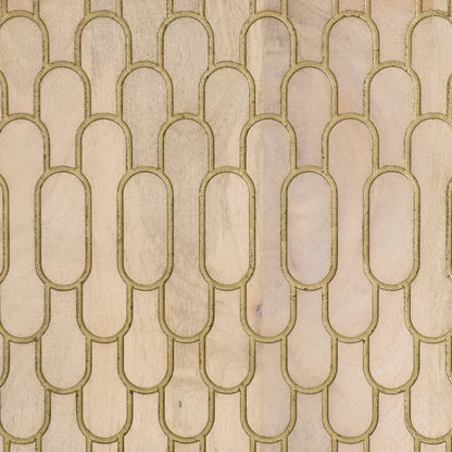 Tv Skříňka 105X33X46 Cm Masivní Mangovníkové Dřevo