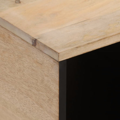 Konferenční Stolek 80 X 50 X 40 Cm Masivní Mangovníkové Dřevo