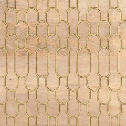 Konferenční Stolek 80 X 50 X 40 Cm Masivní Mangovníkové Dřevo