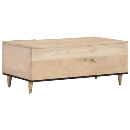 Konferenční Stolek 100 X 54 X 40 Cm Masivní Mangovníkové Dřevo