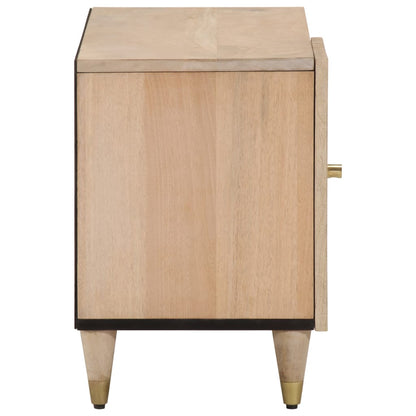 Tv Skříňka 80 X 31 X 46 Cm Masivní Mangovníkové Dřevo