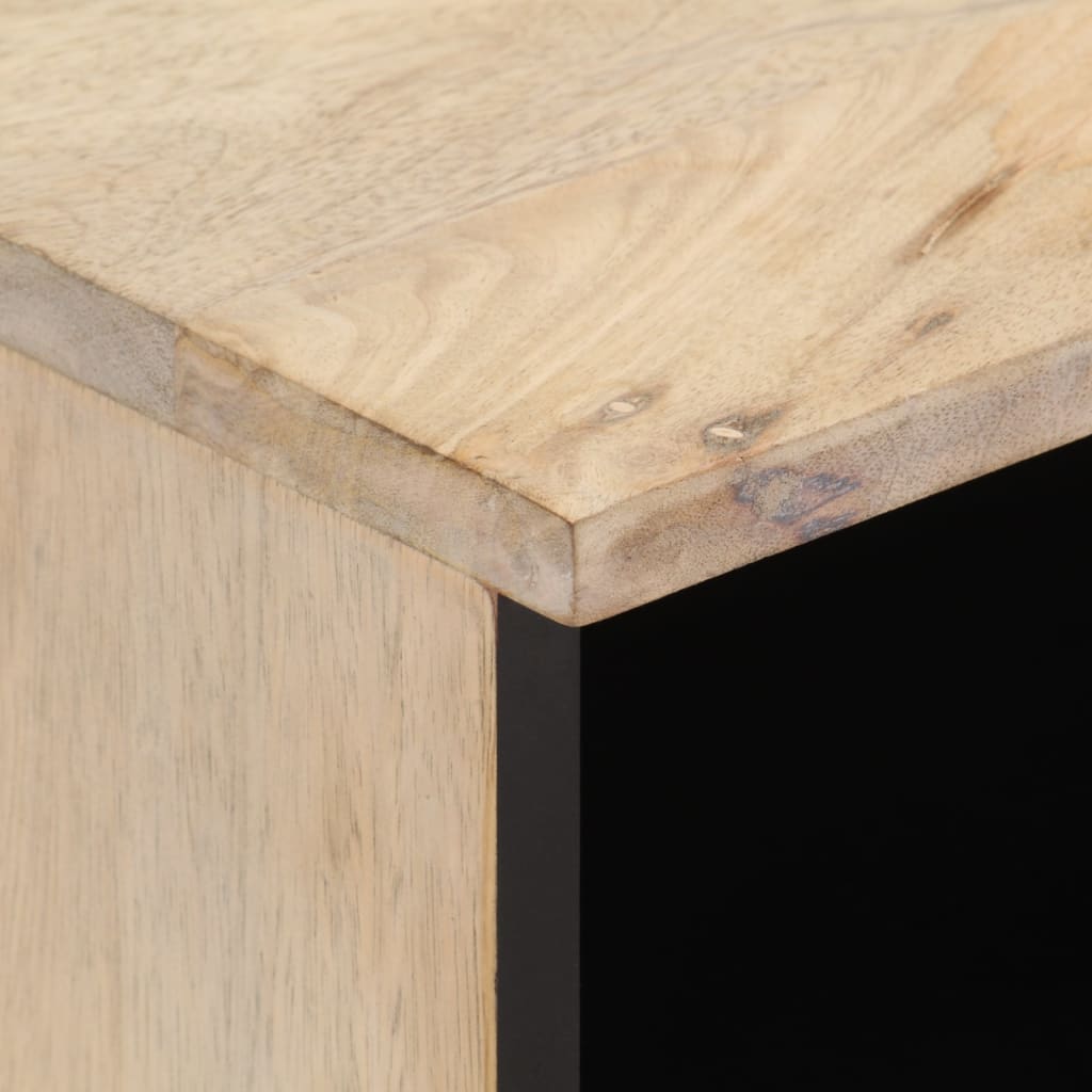 Tv Skříňka 100 X 33 X 46 Cm Masivní Mangovníkové Dřevo
