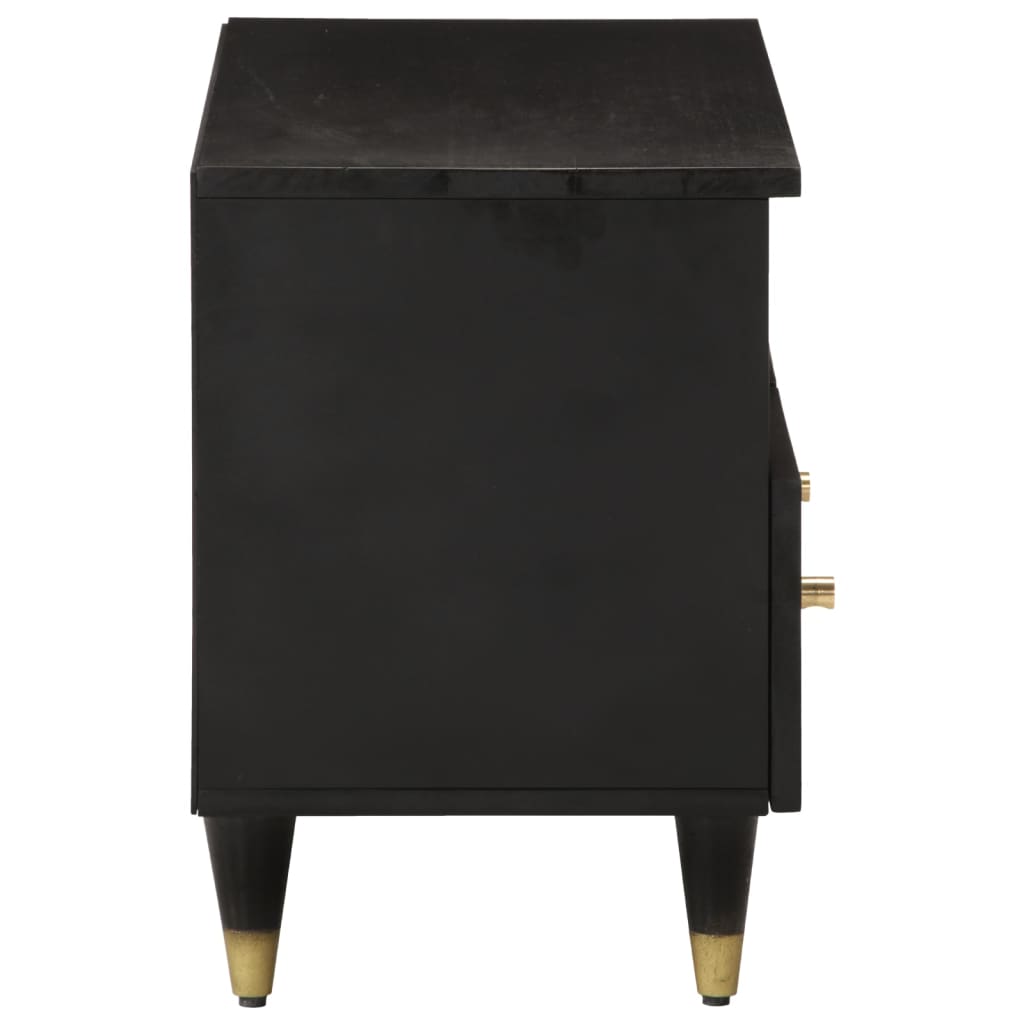 Tv Skříňka 70 X 33 X 46 Cm Masivní Mangovníkové Dřevo