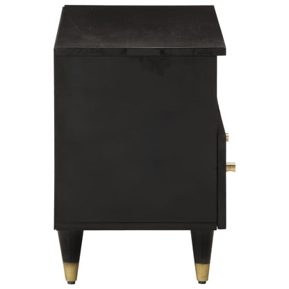 Tv Skříňka 70 X 33 X 46 Cm Masivní Mangovníkové Dřevo