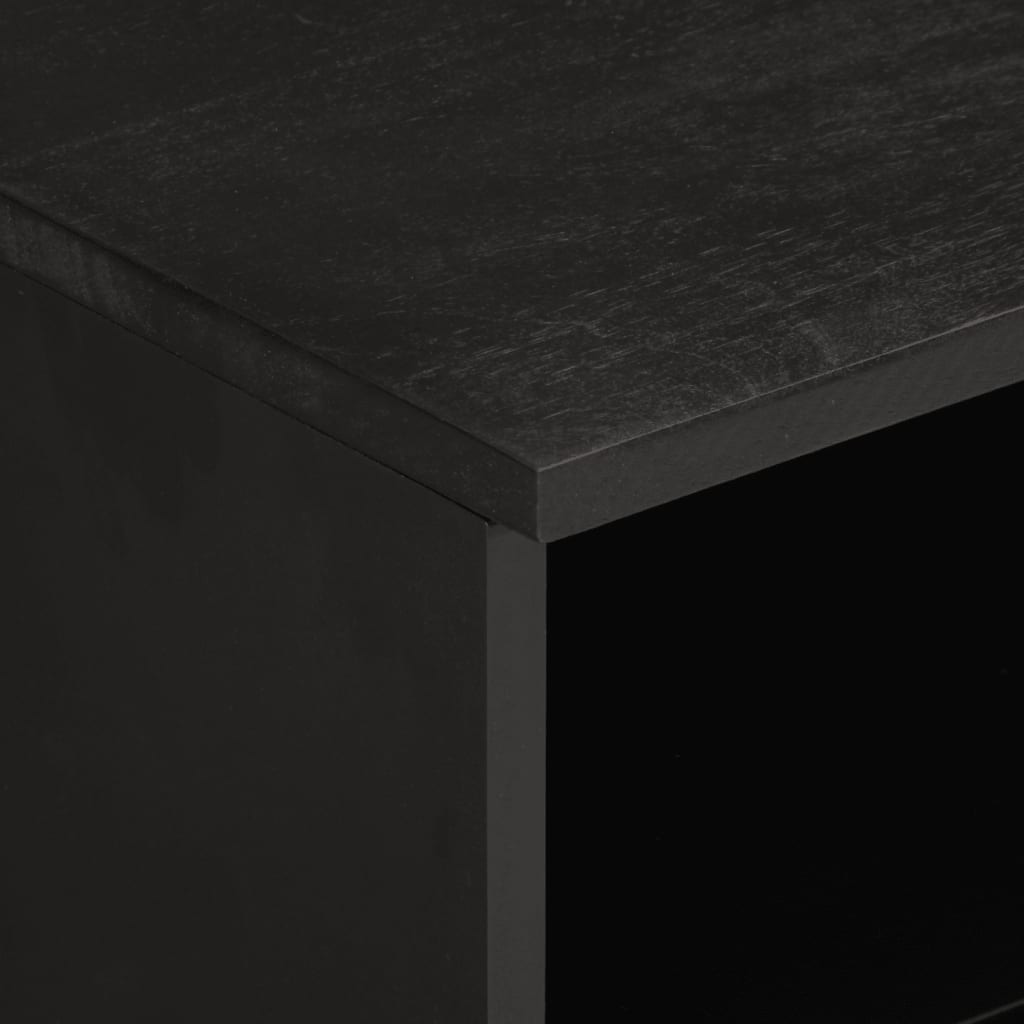 Tv Skříňka 70 X 33 X 46 Cm Masivní Mangovníkové Dřevo
