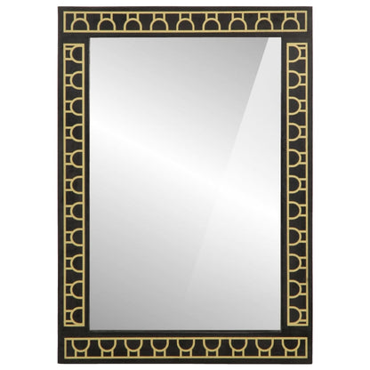 Koupelnové Zrcadlo 50 X 70 X 2,5 Cm Masivní Mangovník A Sklo