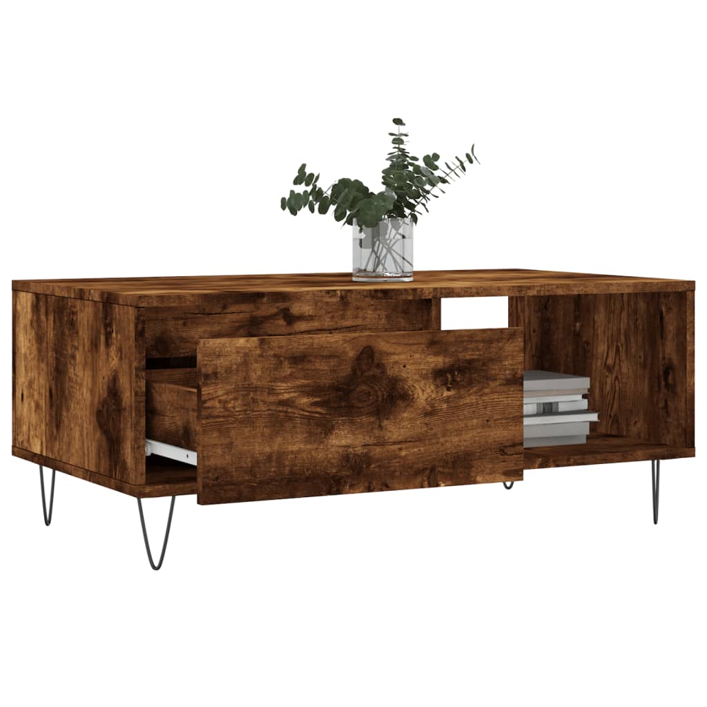 Konferenční Stolek 90X50X36,5 Cm Kompozitní Dřevo