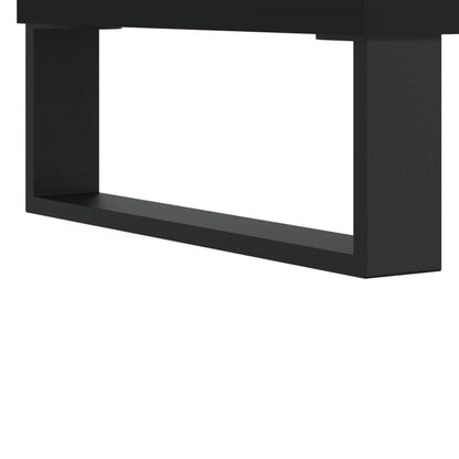 Konferenční Stolek Černý 90X50X36,5 Cm Kompozitní Dřevo