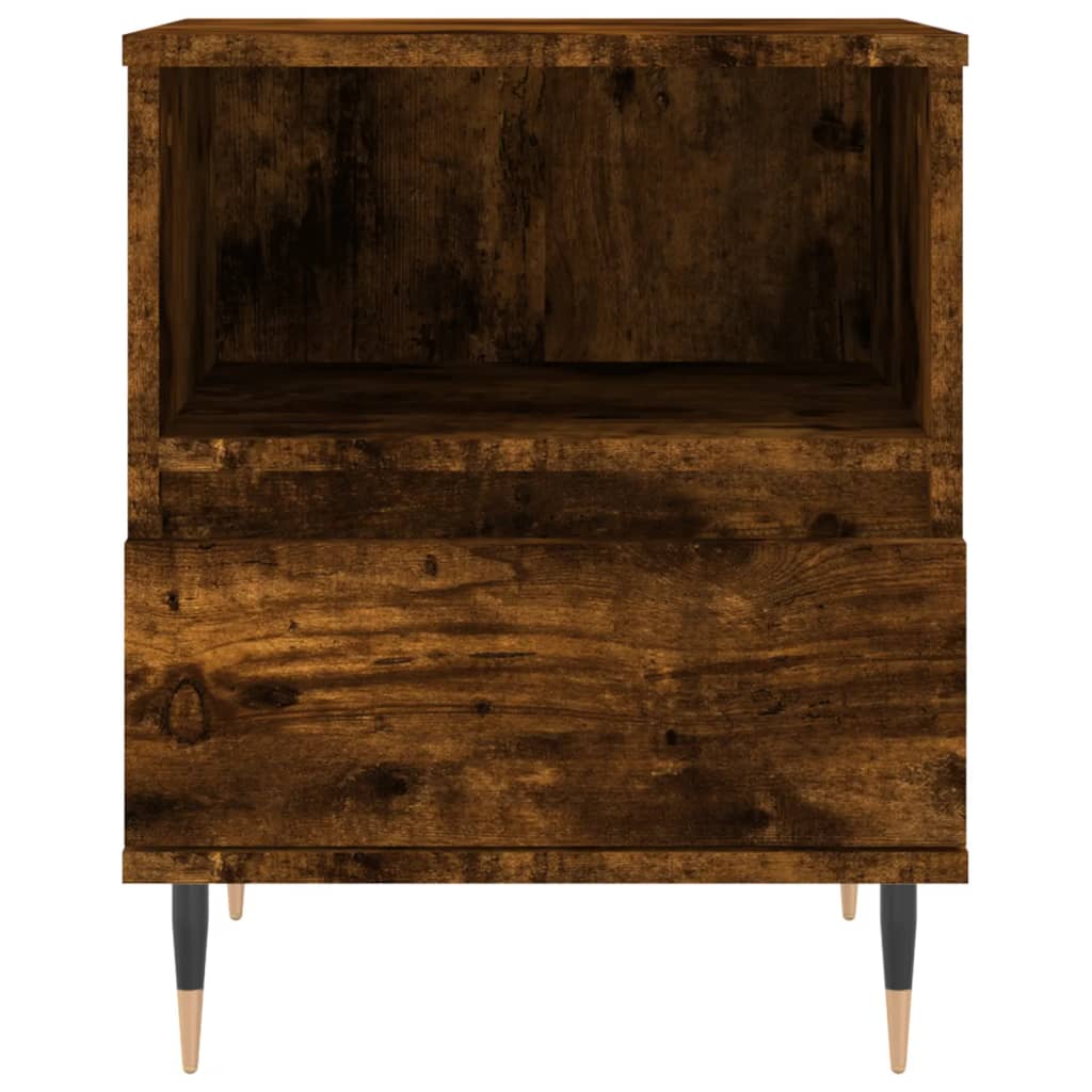 Noční Stolky 2 Ks 40 X 35 X 50 Cm Kompozitní Dřevo