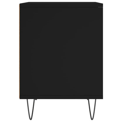 Noční Stolky 2 Ks Černé 40 X 35 X 50 Cm Kompozitní Dřevo