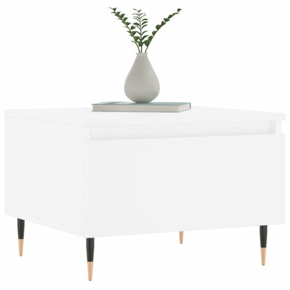Konferenční Stolky 2 Ks Bílé 50 X 46 X 35 Cm Kompozitní Dřevo