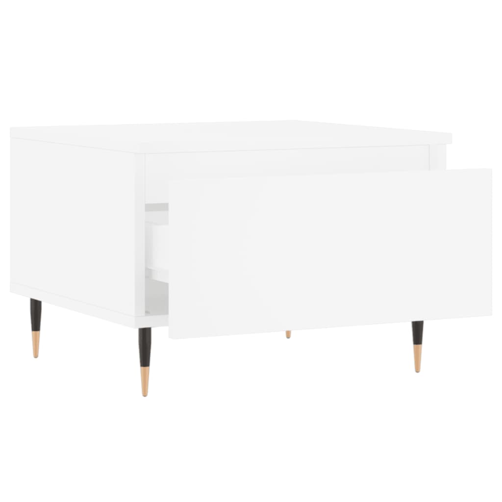 Konferenční Stolky 2 Ks Bílé 50 X 46 X 35 Cm Kompozitní Dřevo