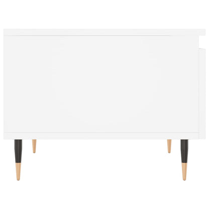 Konferenční Stolky 2 Ks Bílé 50 X 46 X 35 Cm Kompozitní Dřevo