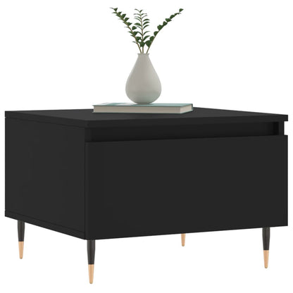 Konferenční Stolky 2 Ks Černé 50 X 46 X 35 Cm Kompozitní Dřevo