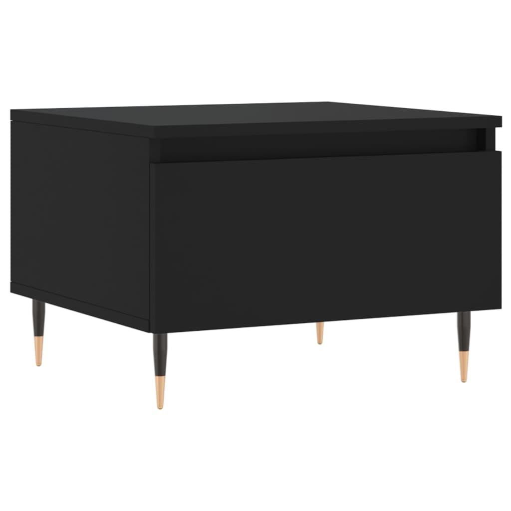 Konferenční Stolky 2 Ks Černé 50 X 46 X 35 Cm Kompozitní Dřevo
