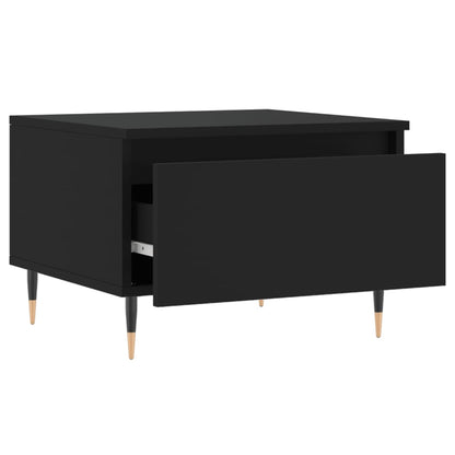 Konferenční Stolky 2 Ks Černé 50 X 46 X 35 Cm Kompozitní Dřevo