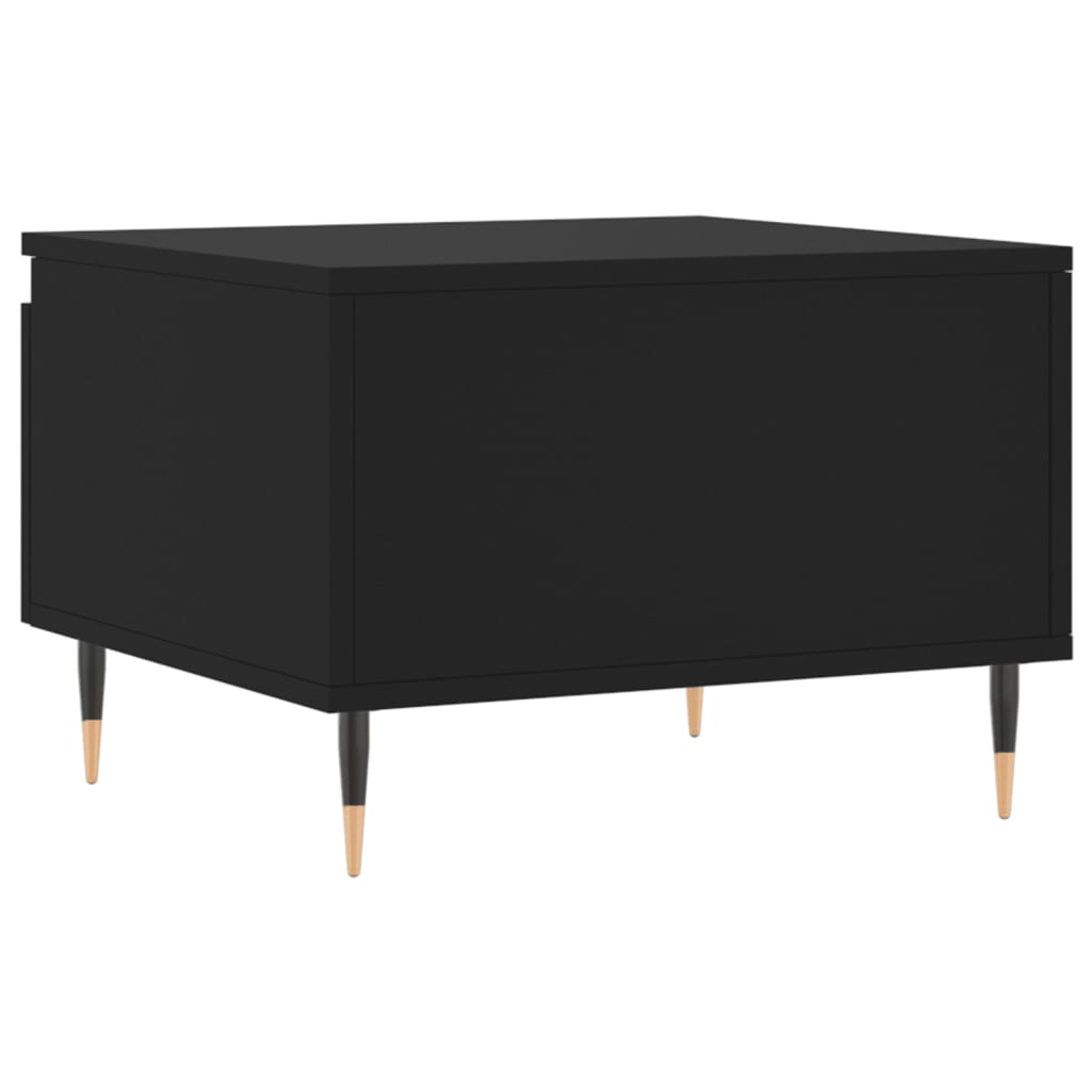 Konferenční Stolky 2 Ks Černé 50 X 46 X 35 Cm Kompozitní Dřevo