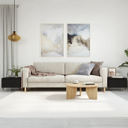 Konferenční Stolky 2 Ks Černé 50 X 46 X 35 Cm Kompozitní Dřevo