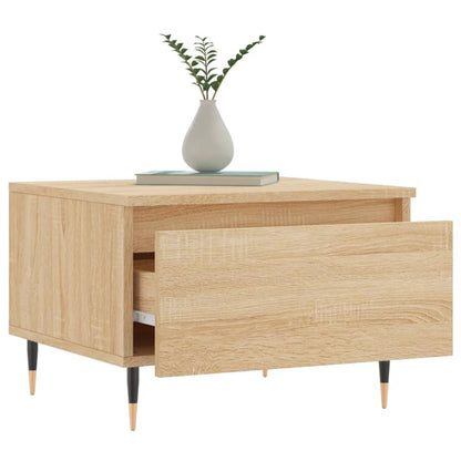 Konferenční Stolky 2 Ks Dub Sonoma 50X46X35 Cm Kompozitní Dřevo
