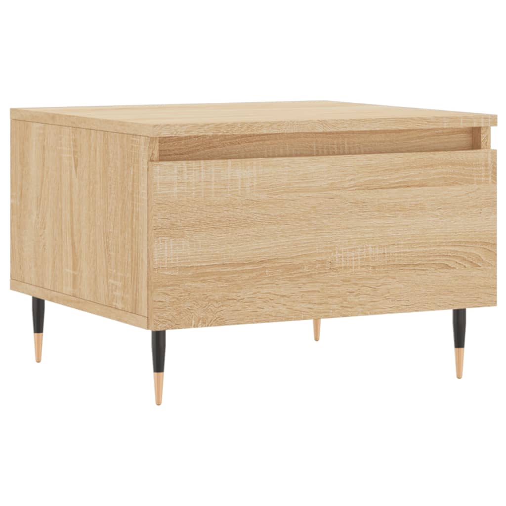 Konferenční Stolky 2 Ks Dub Sonoma 50X46X35 Cm Kompozitní Dřevo