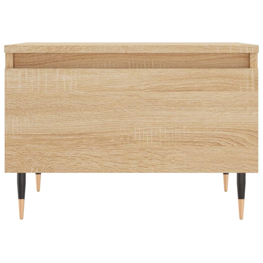 Konferenční Stolky 2 Ks Dub Sonoma 50X46X35 Cm Kompozitní Dřevo