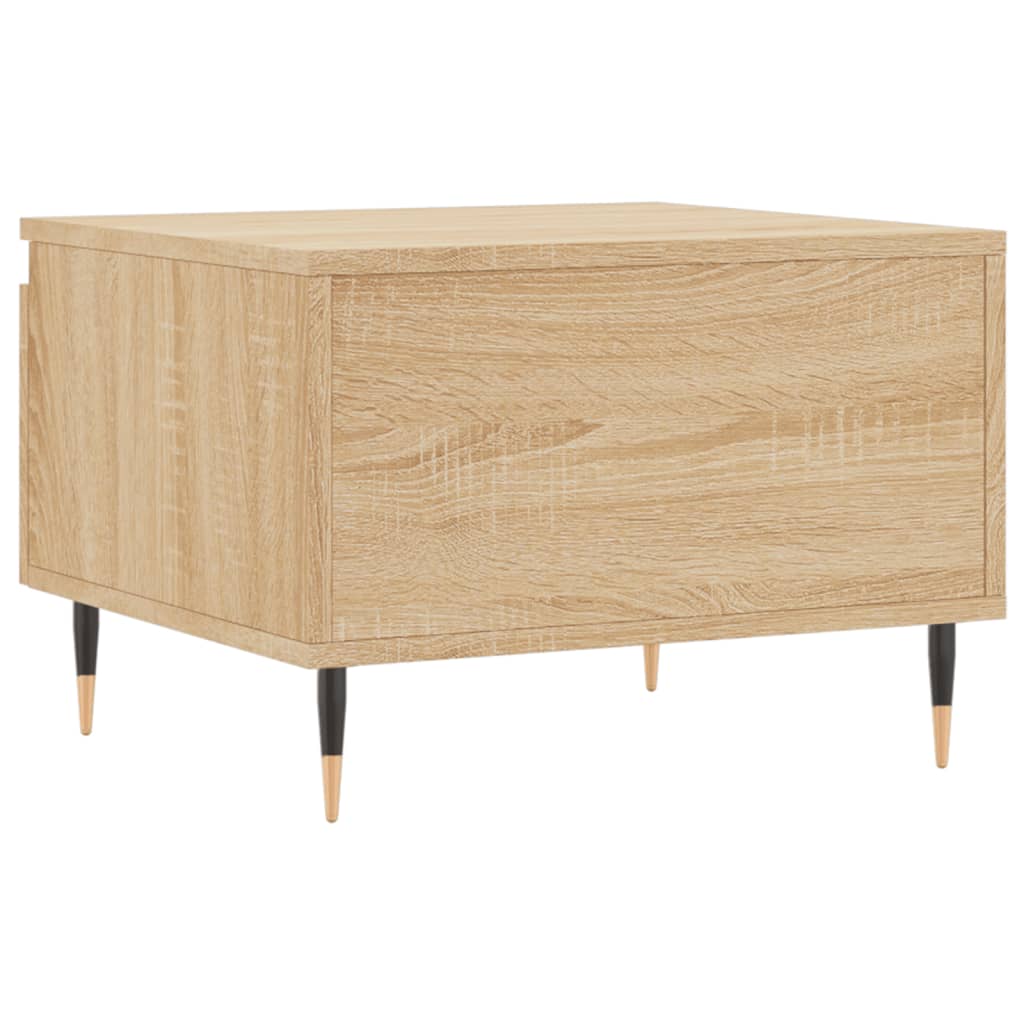 Konferenční Stolky 2 Ks Dub Sonoma 50X46X35 Cm Kompozitní Dřevo