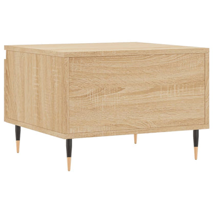 Konferenční Stolky 2 Ks Dub Sonoma 50X46X35 Cm Kompozitní Dřevo