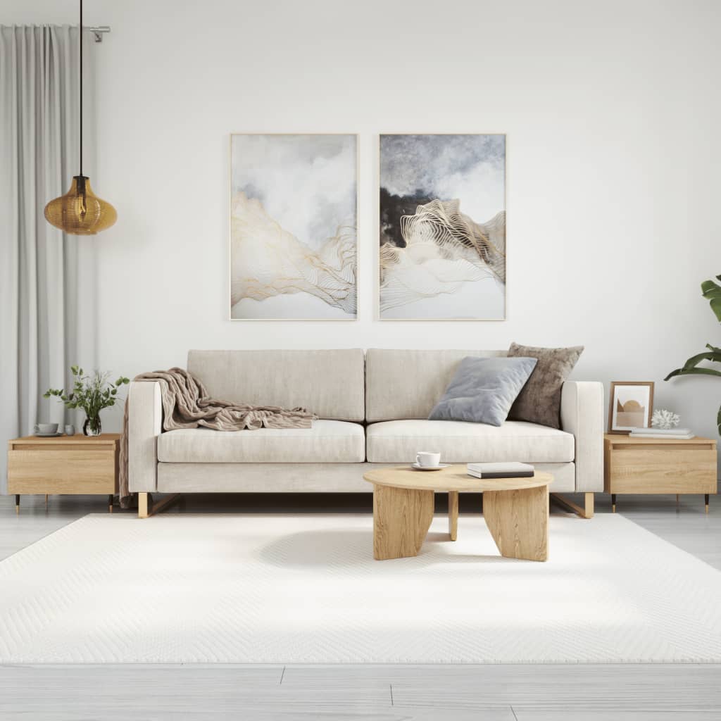 Konferenční Stolky 2 Ks Dub Sonoma 50X46X35 Cm Kompozitní Dřevo