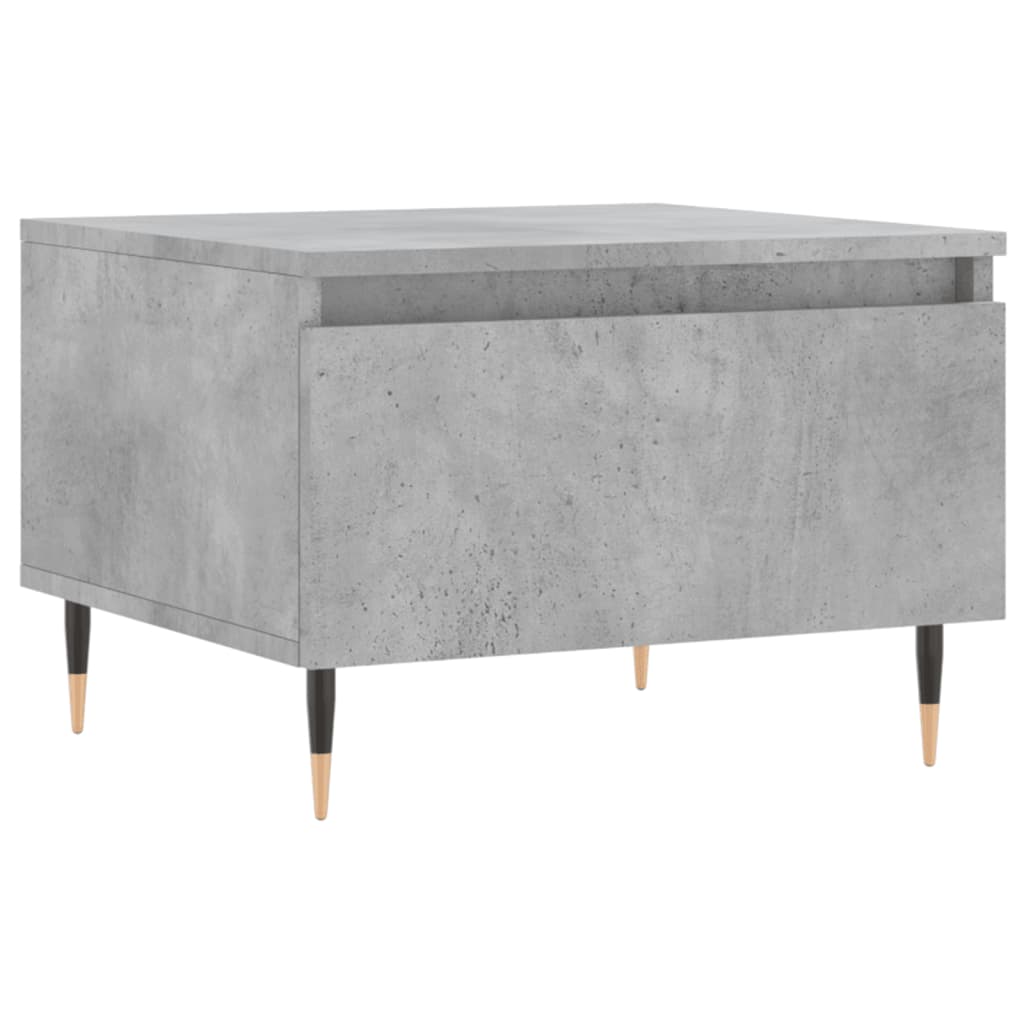 Konferenční Stolky 2 Ks Betonově Šedé 50 X 46 X 35 Cm Kompozit