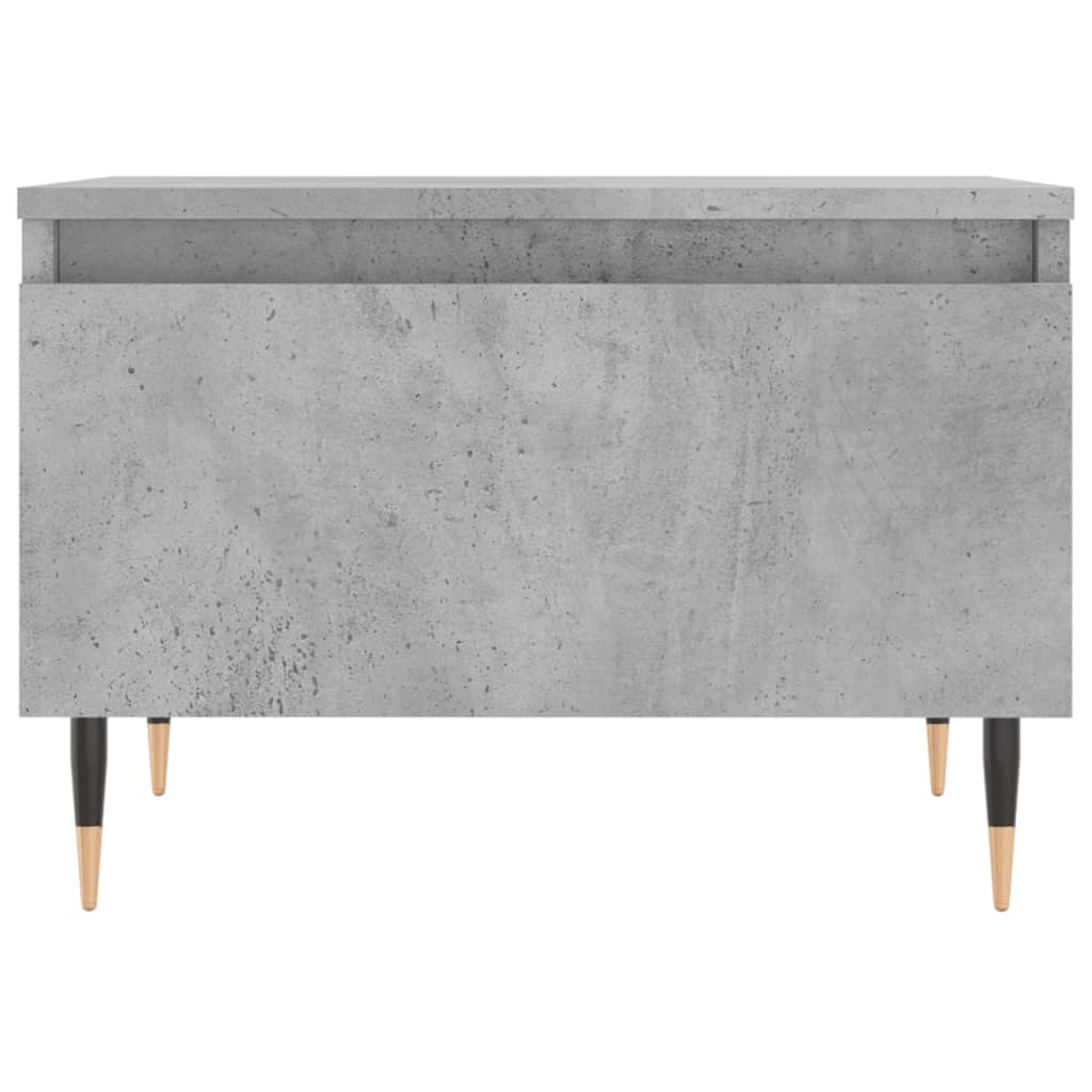 Konferenční Stolky 2 Ks Betonově Šedé 50 X 46 X 35 Cm Kompozit