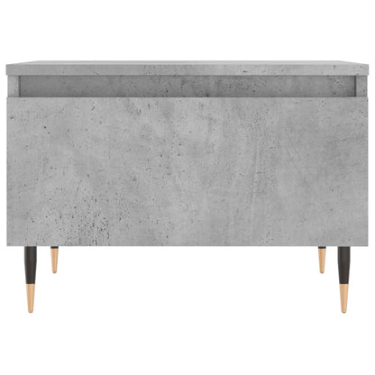 Konferenční Stolky 2 Ks Betonově Šedé 50 X 46 X 35 Cm Kompozit