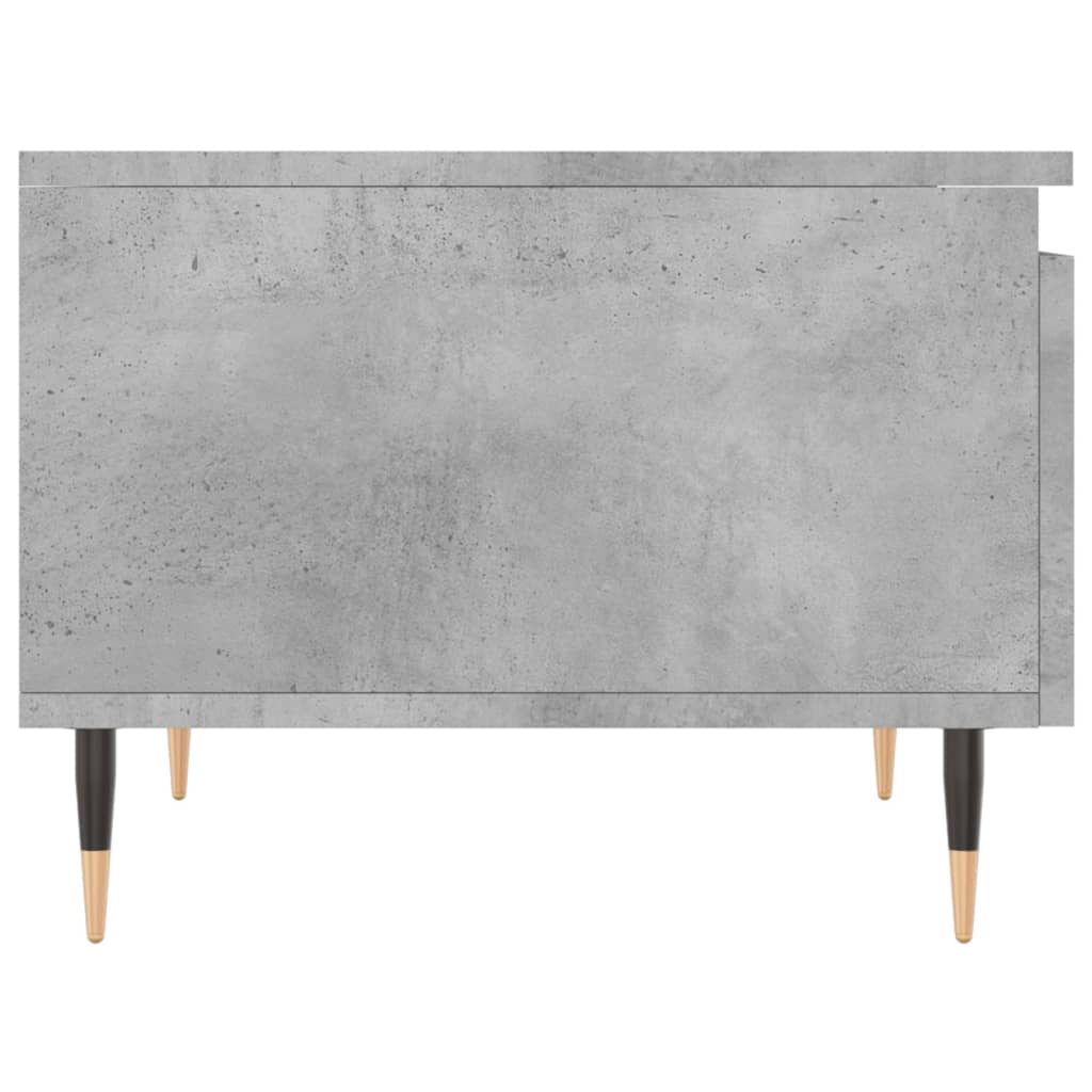 Konferenční Stolky 2 Ks Betonově Šedé 50 X 46 X 35 Cm Kompozit