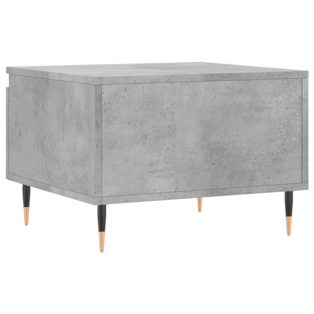 Konferenční Stolky 2 Ks Betonově Šedé 50 X 46 X 35 Cm Kompozit