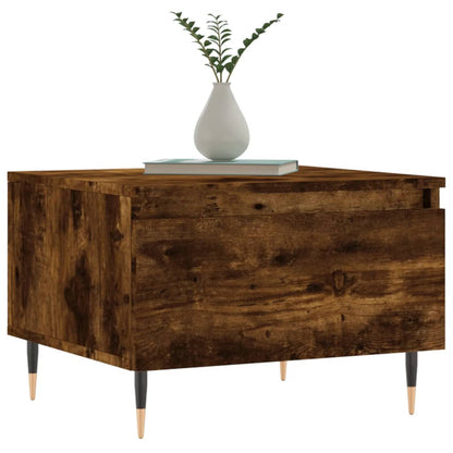 Konferenční Stolky 2 Ks Kouřový Dub 50X46X35Cm Kompozitní Dřevo