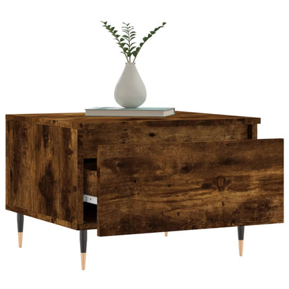 Konferenční Stolky 2 Ks Kouřový Dub 50X46X35Cm Kompozitní Dřevo