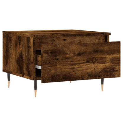 Konferenční Stolky 2 Ks Kouřový Dub 50X46X35Cm Kompozitní Dřevo