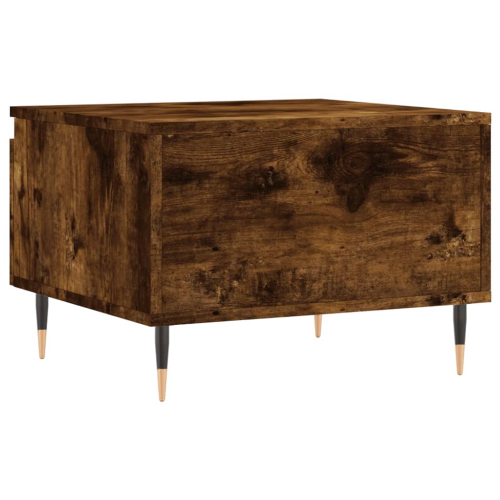 Konferenční Stolky 2 Ks Kouřový Dub 50X46X35Cm Kompozitní Dřevo